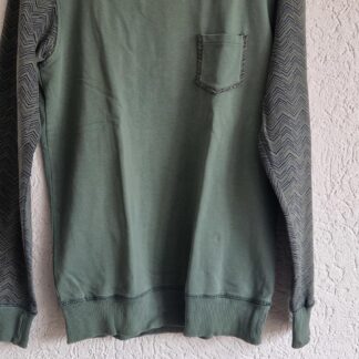 S - Gabbiano sweater cementgroen (0525man1)