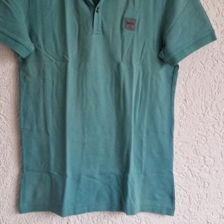 S - Hugo Boss polo groen (0525man1)