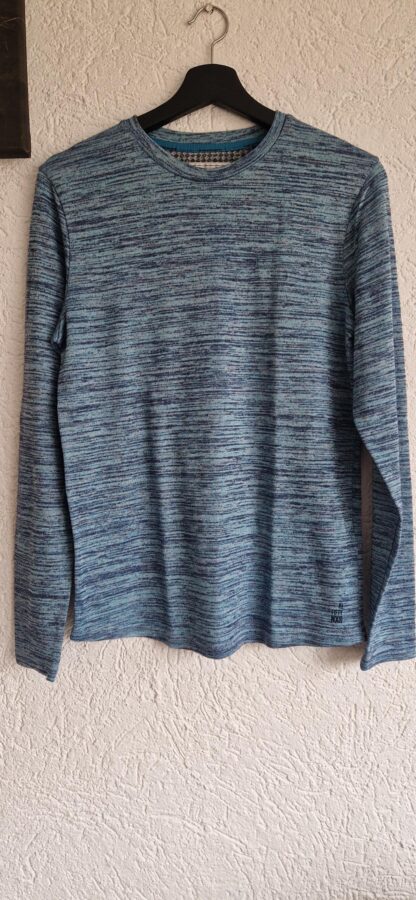 S - No Excess trui blauw melange (0525man1)
