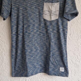 S - Only & Sons shirt blauw zakje (0525man1)