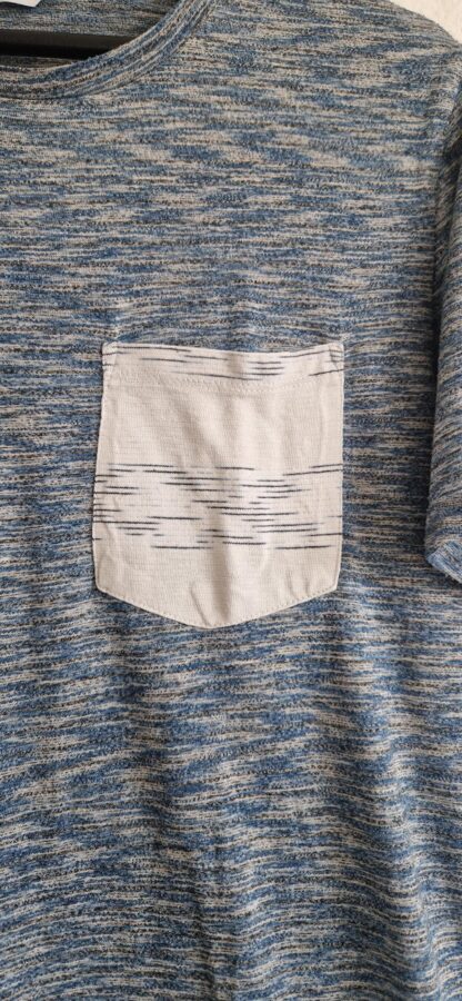 S - Only & Sons shirt blauw zakje (0525man1) - Afbeelding 3