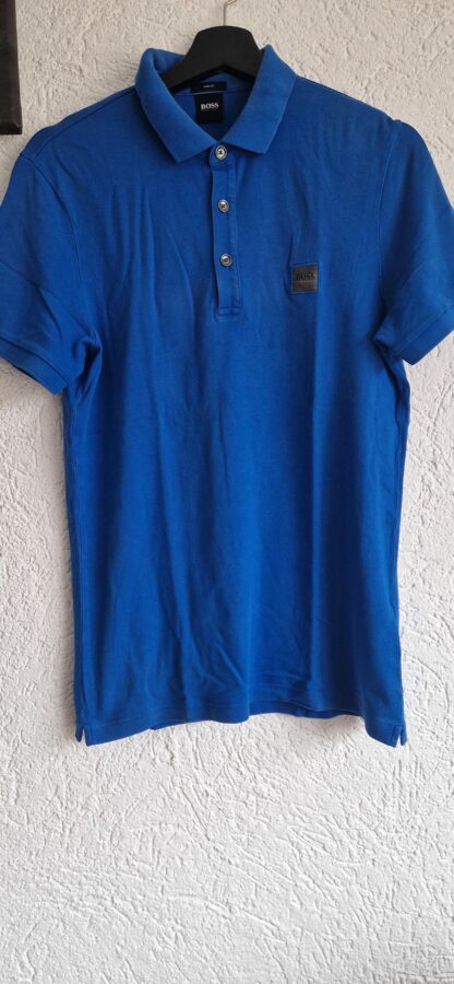 s - Hugo Boss polo blauw (0525man1)