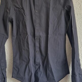 S - WE overhemd antraciet (0525man2)