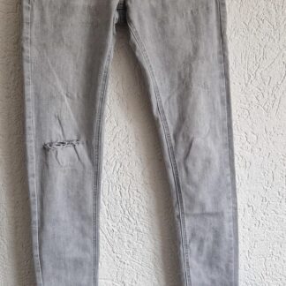 29/34 - Jack & Jones jeans grijs knie scheur (0525man2)