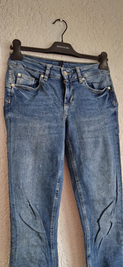 27 - Liu Jo jeans korte lengte blauw (0525meg6) - Afbeelding 3