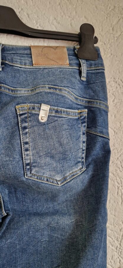 27 - Liu Jo jeans korte lengte blauw (0525meg6) - Afbeelding 5