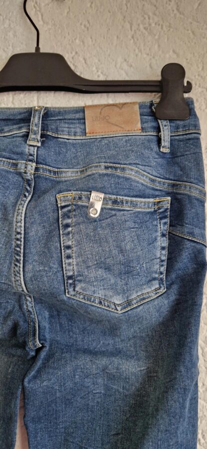 27 - Liu Jo jeans korte lengte blauw (0525meg6) - Afbeelding 6