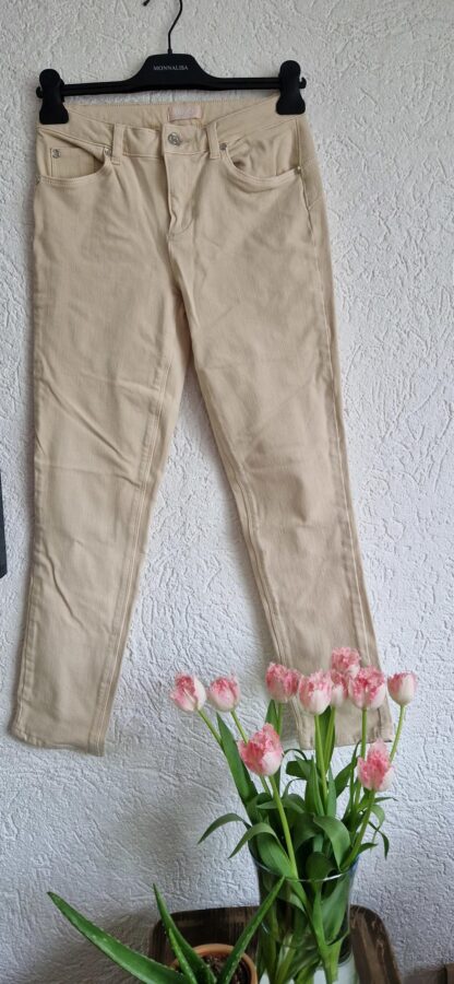 27 - Liu Jo broek zalm korter model (0525meg6)