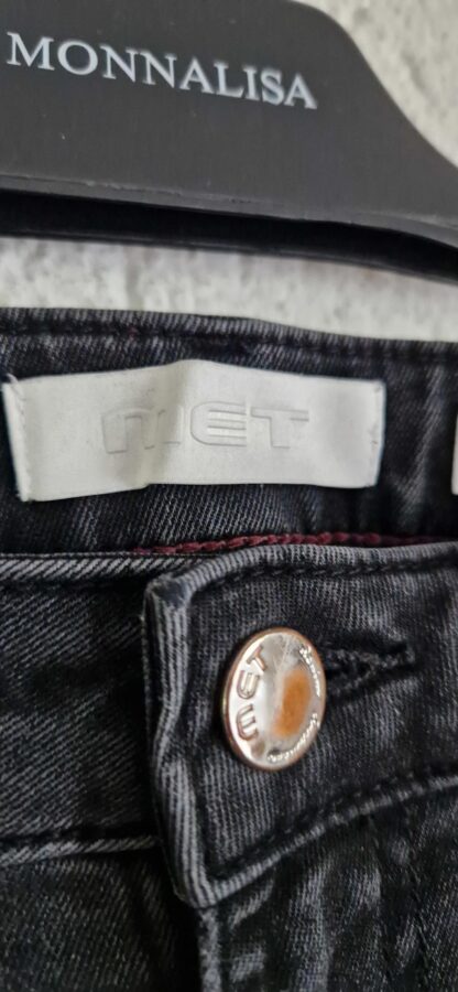 28 - MET jeans zwart superskinny (0525meg6) - Afbeelding 3