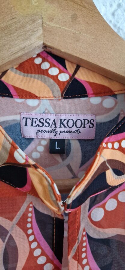 L - Tessa Koops tuniek kleurrijke print (0525meg6) - Afbeelding 4