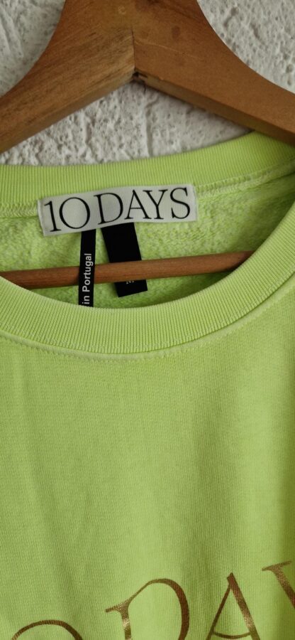 M - 10 Days sweater lime goud (0525meg6) - Afbeelding 5