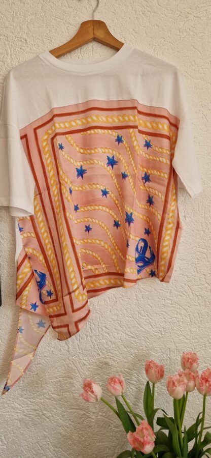 38 - Sandro shirt met print (0525meg5)