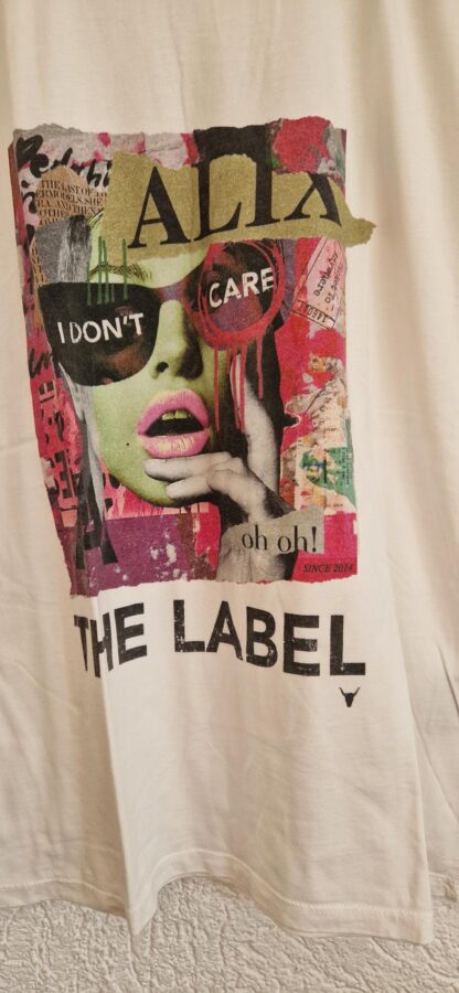 S -Alix the Label shirt wit print roze/groen (0525meg5) - Afbeelding 3