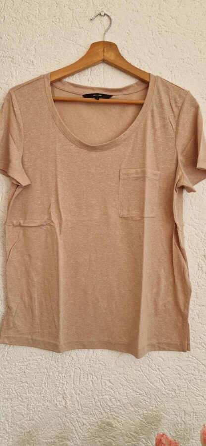 M - Vero Moda shirt beige zakje (0525meg5)