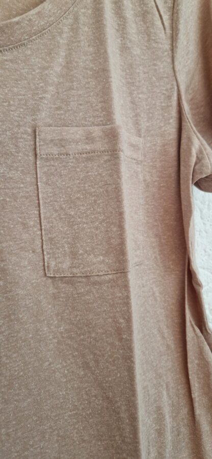 M - Vero Moda shirt beige zakje (0525meg5) - Afbeelding 4