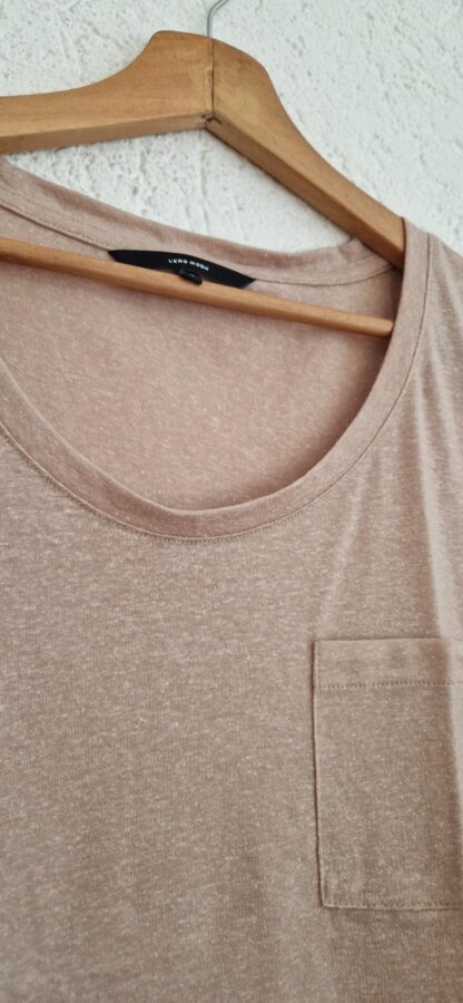 M - Vero Moda shirt beige zakje (0525meg5) - Afbeelding 5