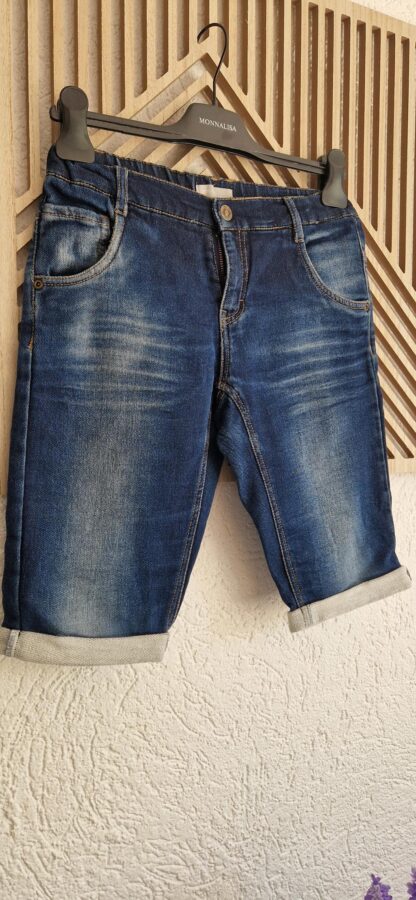 152 - Name It jeansbermuda blauw (0525kh)