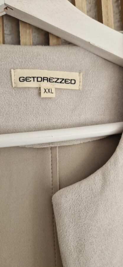 XXL - Getdrezzed jas zilvergrijs (0525kh) - Afbeelding 3