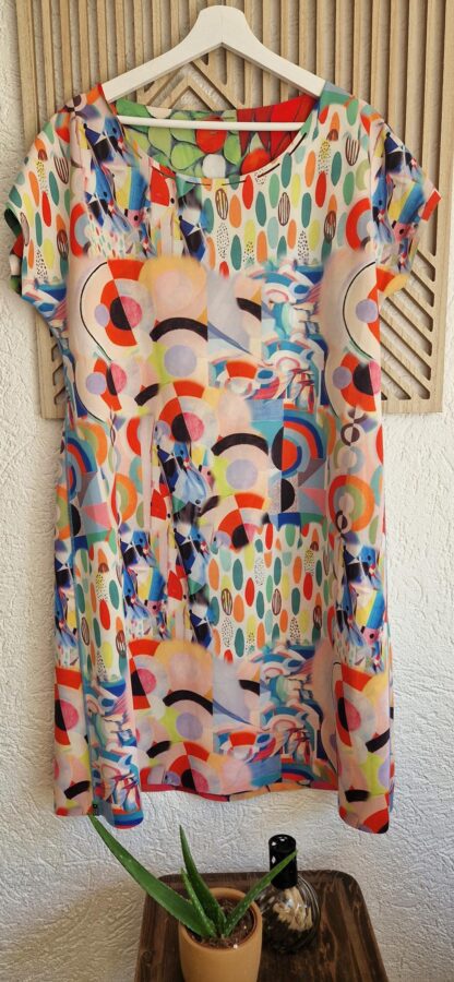 XL - Lizzy & Coco reversible jurk (0525kh) - Afbeelding 7