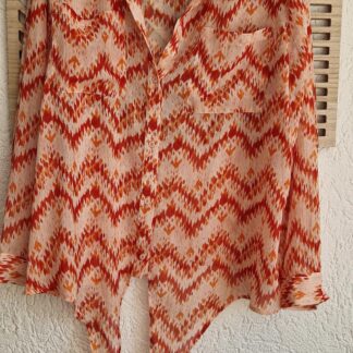 42 - Exxcellent blouse (zalm)oranje (0525kh)