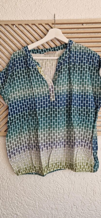 M - Dreamstar blousje groene print (0525kh)