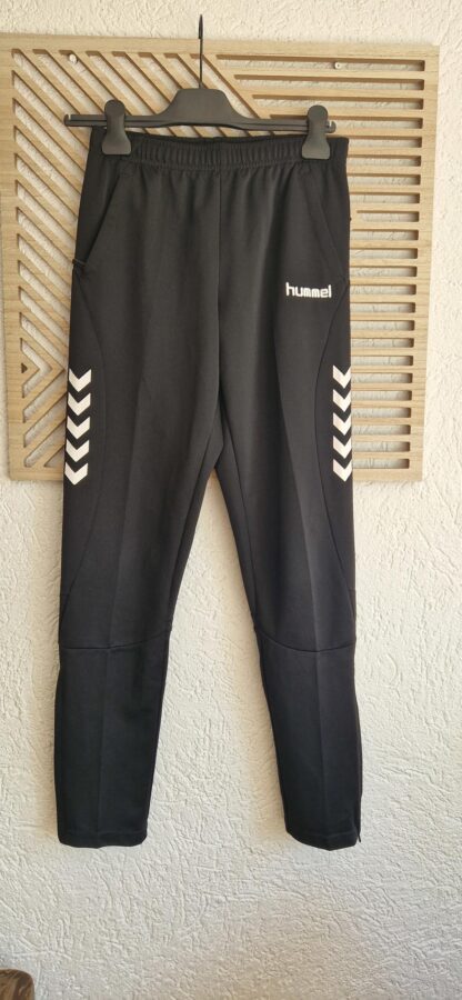 164 - Hummel trainingsbroek zwart (0525kh)