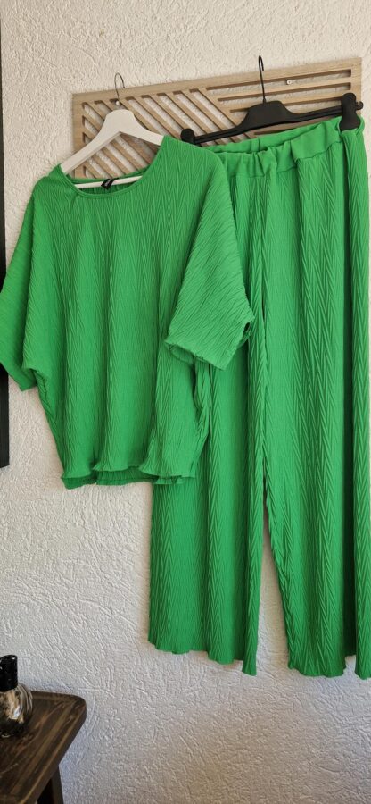 XL - Made in Italy groen broekpak (0525kh) - Afbeelding 4