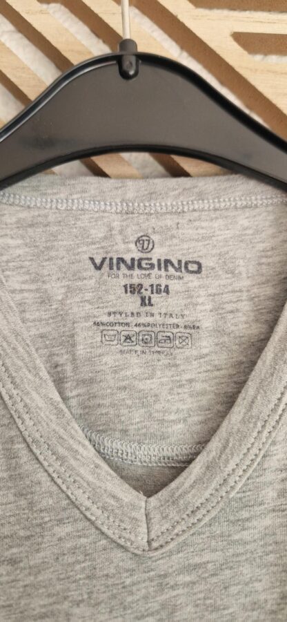 152 164 - Vingino shirt grijs basic (0525kh) - Afbeelding 3