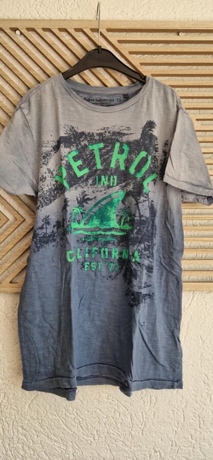 164 - Petrol shirt blauw (0525kh)