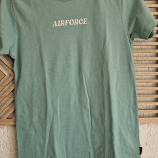 164 - Airforce shirt aqua (0525kh)