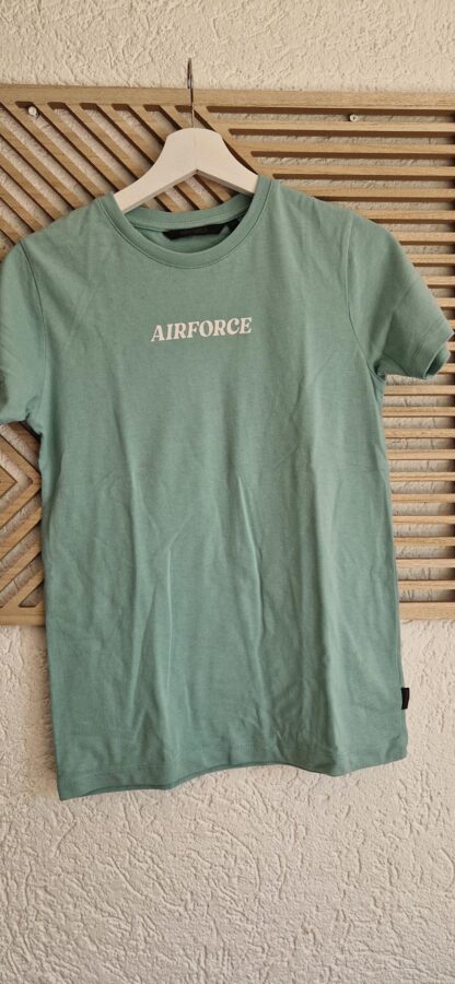 164 - Airforce shirt aqua (0525kh)
