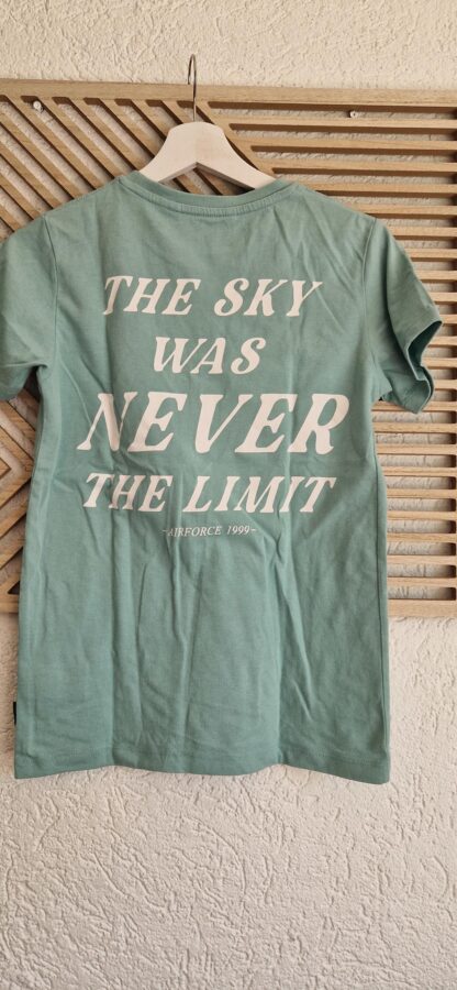 164 - Airforce shirt aqua (0525kh) - Afbeelding 5
