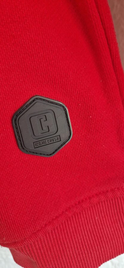 164 - Iconic Crush denim sweater rood (0525kh) - Afbeelding 4
