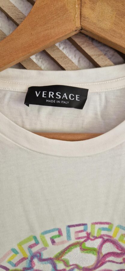 164 - Versace shirt print pastels als nieuw (0525meg7) - Afbeelding 5