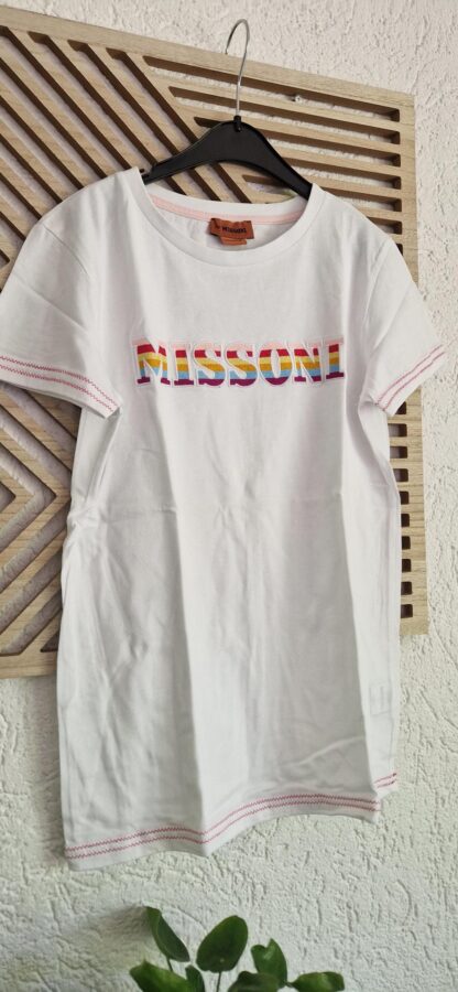 164 - Missoni shirt kleurrijke opdruk (0525meg7) - Afbeelding 3