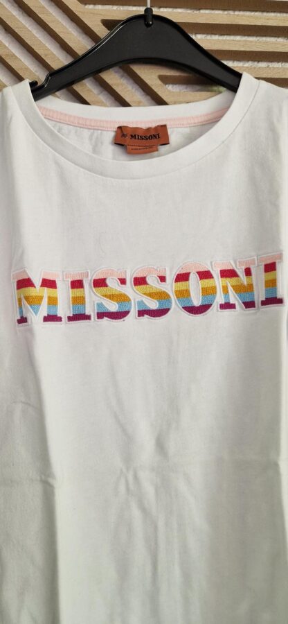 164 - Missoni shirt kleurrijke opdruk (0525meg7) - Afbeelding 4
