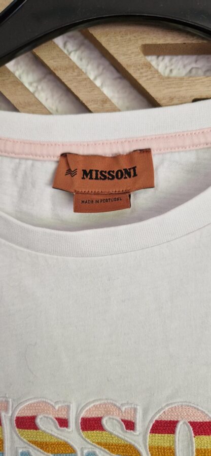 164 - Missoni shirt kleurrijke opdruk (0525meg7) - Afbeelding 5