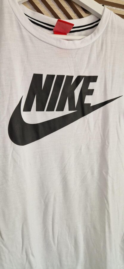 M - Nike shirt wit zwart (0525meg7) - Afbeelding 4