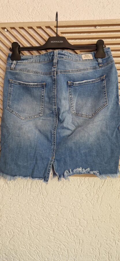 L - Queen Hearts jeansrok (0525meg7) - Afbeelding 3