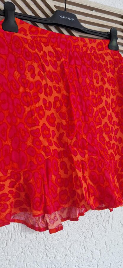 S - Alix rok oranje fuchsia (0525meg7) - Afbeelding 3