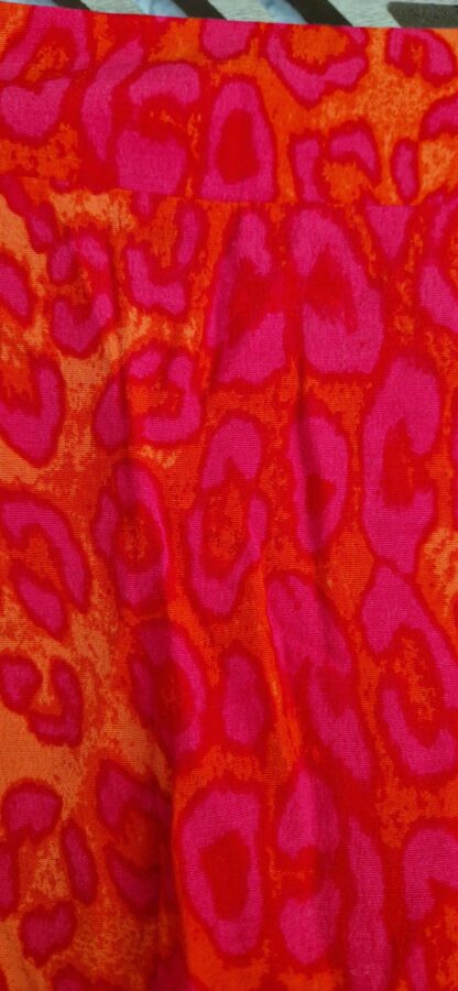 S - Alix rok oranje fuchsia (0525meg7) - Afbeelding 4