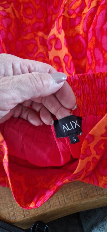 S - Alix rok oranje fuchsia (0525meg7) - Afbeelding 5