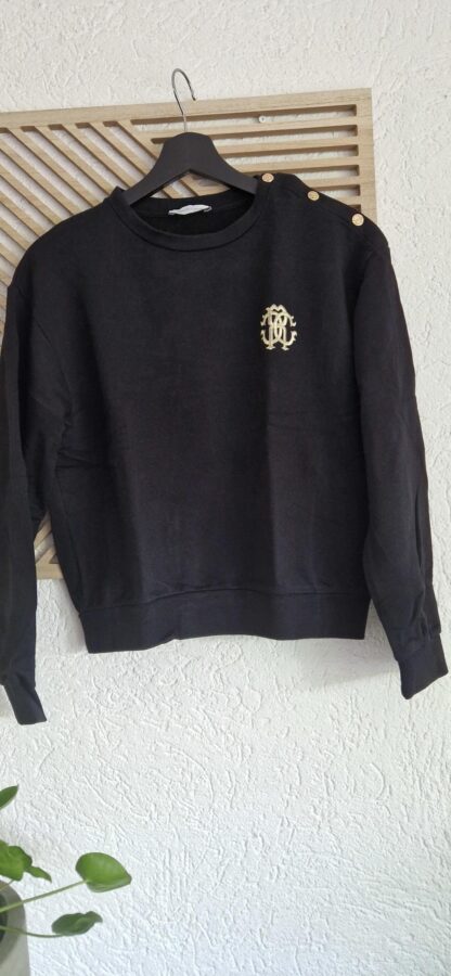170 - Roberto Cavalli sweater zwart (0525meg7)