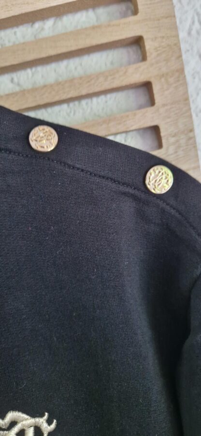 170 - Roberto Cavalli sweater zwart (0525meg7) - Afbeelding 5