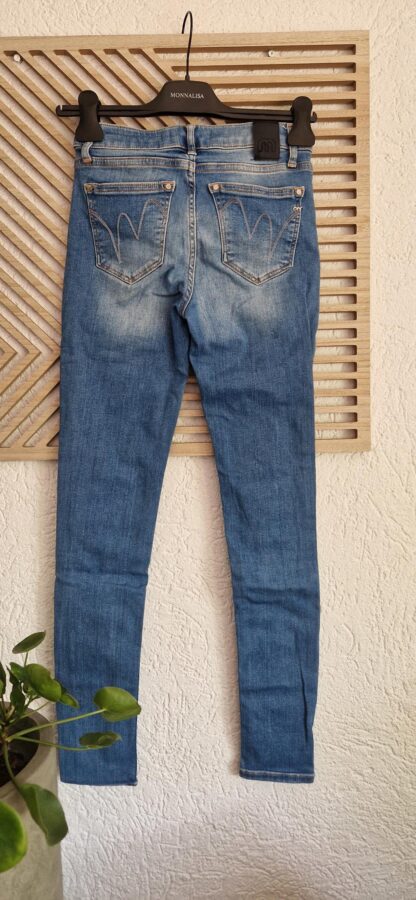 25 - MET super skinny jeans blauw destroyed (0525meg7) - Afbeelding 6