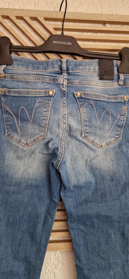 25 - MET super skinny jeans blauw destroyed (0525meg7) - Afbeelding 7