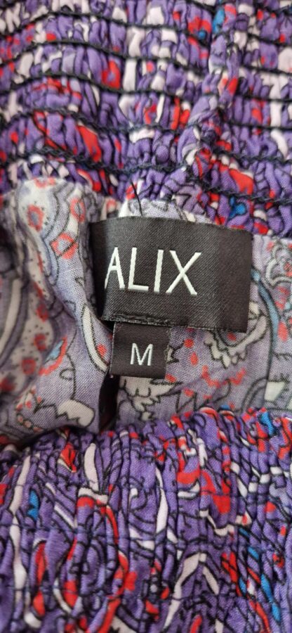 M - Alix the Label rokje paars print (0525meg7) - Afbeelding 4