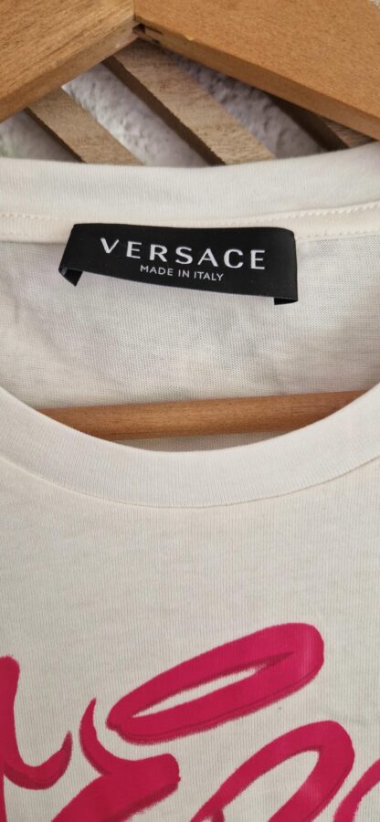 164 - Versace shirt wit print als nw (0525meg7) - Afbeelding 4