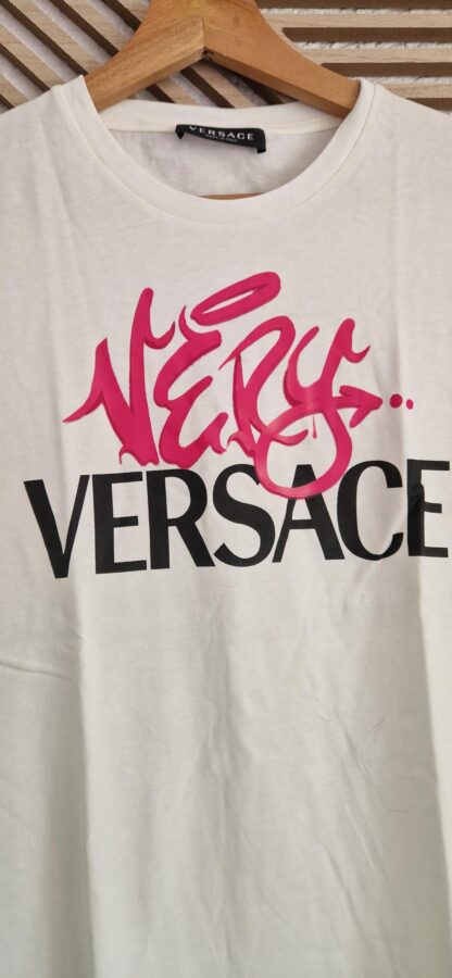 164 - Versace shirt wit print als nw (0525meg7) - Afbeelding 5
