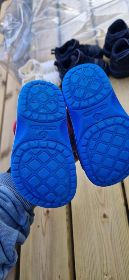 16 cm - klomp Spiderman blauw maat 5 - Afbeelding 3